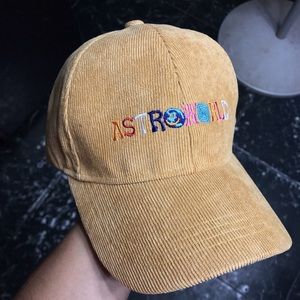 Astroworld corduroy hat